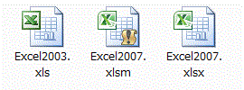 Excel2003��Excel2007�ȍ~�ŕۑ����ꂽ�t�@�C�����J���Ȃ�
